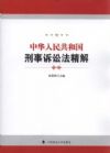 中華人民共和國刑事訴訟法精解