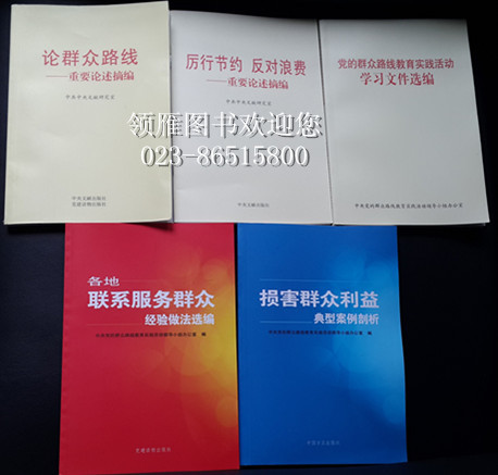 中央版 群眾路線教育實(shí)踐活動系列圖書
