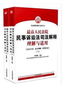 最高人民法院民事訴訟法司法解釋理解適用