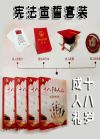 十八歲成人禮憲法宣誓套裝